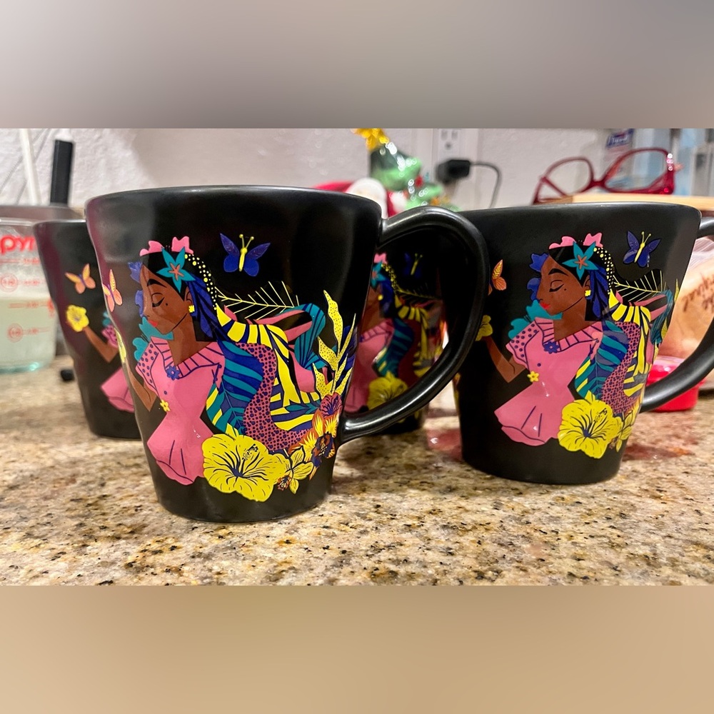 Disney Encanto Isabella Coffee Mugs-Set of 4